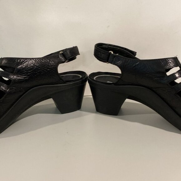 ROMIKA Mokassetta Black Clog Sandal Size 40 - Picture 6 of 11